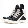 Men's Thick Shoelaces, Round Toe Shoes, High-Top Casual Shoes, Minority Retro Thick-Soled Skateboard Shoes